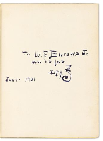Baum, L. Frank (1856-1919) The Wonderful Wizard of Oz, first edition, illustrator W.W. Denslows presentation copy.